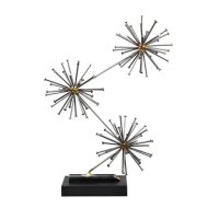 Black Spike Sculpture
