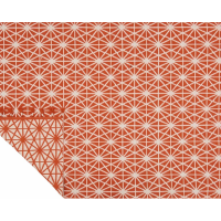 Kahelo Ivory & Coral Rug - 5' x 7.6'