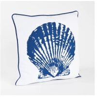 18" Nautical Clam Pillow