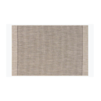 isle grey & black rug, area rugs, doormats