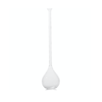 22" Teardrop Glass Vase
