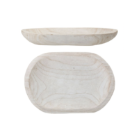 Hand Carved Wood Bowl