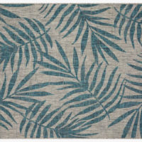 doormats, loomed rug, isle grey & aqua indoor outdoor rug
