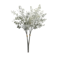 mixed green branches, home store, home decor