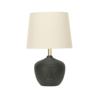 abstract facial table lamp, table lamp, lighting, home store decor barbados, modern lighting, home and lighting decor in barbados