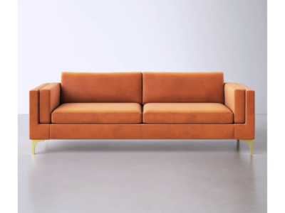 Midcentury modern sofa; furniture barbados