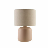 elena coral table lamp, home lighting, home decor