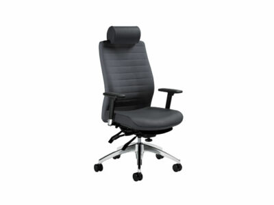 Black Aspen Extended Back Multi-Tilter with Headrest, arm chairs, furniture store