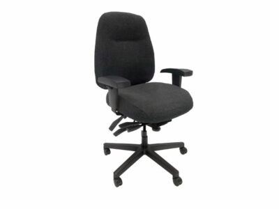 Black Full Time Medium Back Multi-Tilter with Seat Slide Mechanism, arm chairs, furniture store