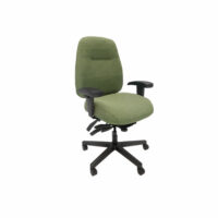 Green Full Time Medium Back Multi-Tilter with Seat Slide Mechanism, arm chairs, furniture store