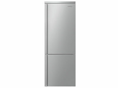 70cm freestanding stainless steel fridge/freezer, smeg appliances and refrigerators