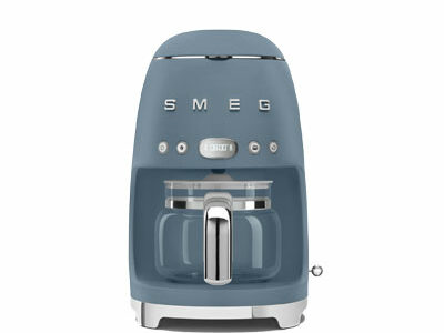 storm blue drip coffee maker, smeg, appliance store