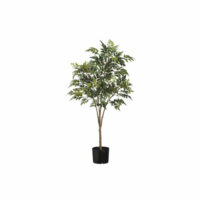 Aralia Tree in Pot, artificial plants, home store barbados, decor