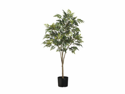 Aralia Tree in Pot, artificial plants, home store barbados, decor