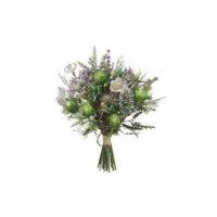 12 nigella pod & protea bouquet, artificial plants, home store barbados, decor