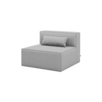 armless chair, furniture store
