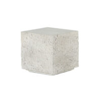 Outdoor Stone End Table