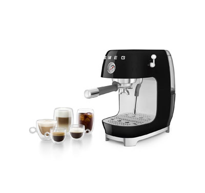 Black Espresso Machine with Cold Brew - Image 2